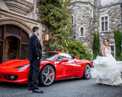 -skylands-castle-wedding-car